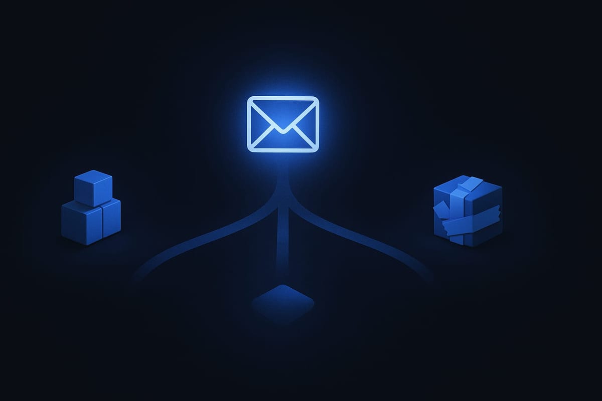 AI Agent Email: Build vs Buy vs Hack Together